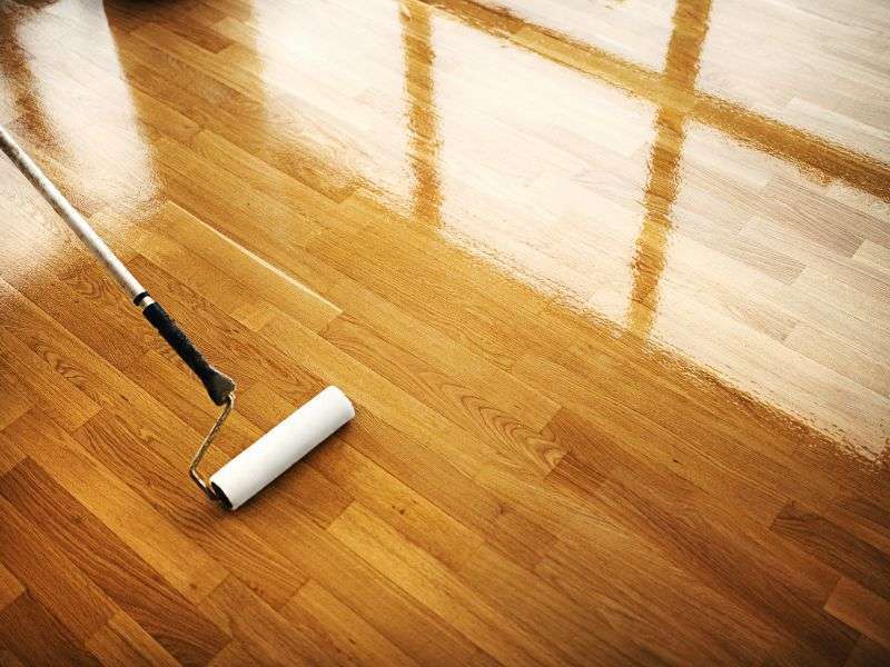 Finishing and sealing solid hardwood floors