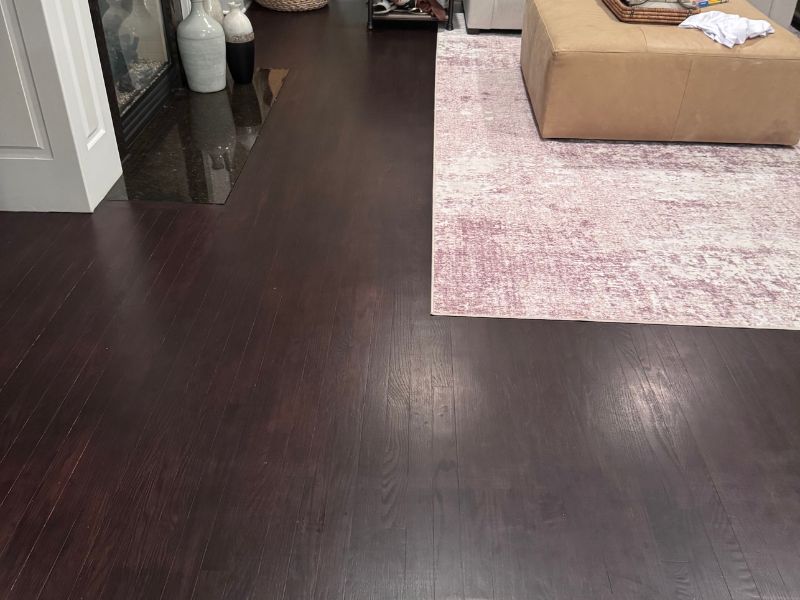Hardwood flooring detail — J.O. Flooring