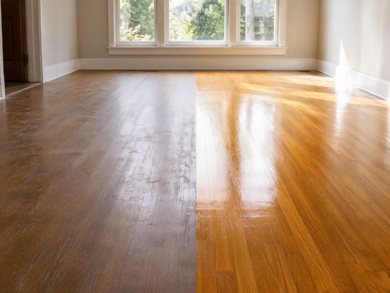 Refinished hardwood floors — J.O. Flooring